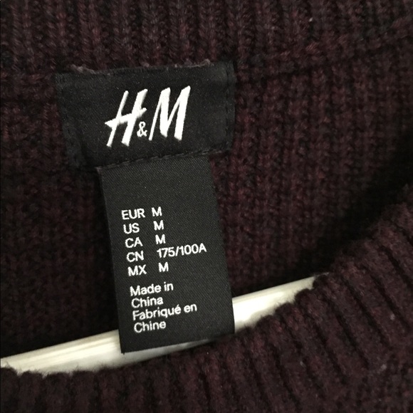 LIKE NEW w/o tags H&M Medium Knitted Sweater - Picture 3 of 4